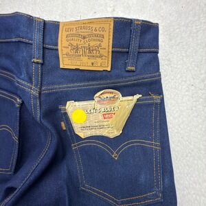 Vintage 80s Deadstock Levis 517 Boot Cut Flex Denim Jeans Mens 30x32 NOS